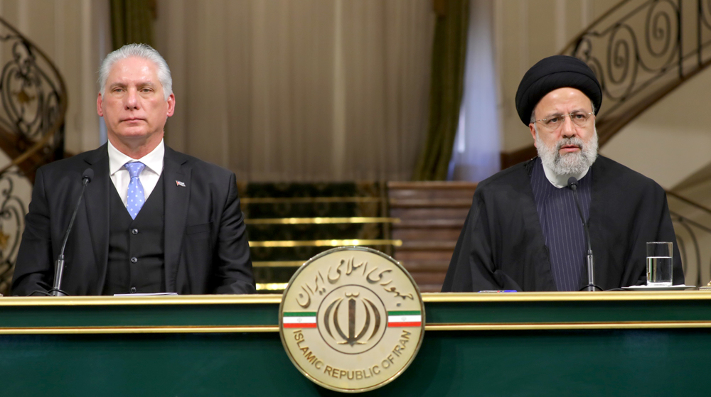 Iran, Cuba call for global coalition to support Palestinians amid Israeli genocidal war
