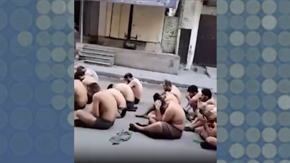 Hamas slams Israeli troops for stripping detainees naked on Gaza street