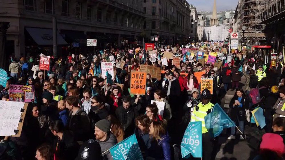 ‘Walkout Wednesday’: UK hit by biggest day of strike action in a decade