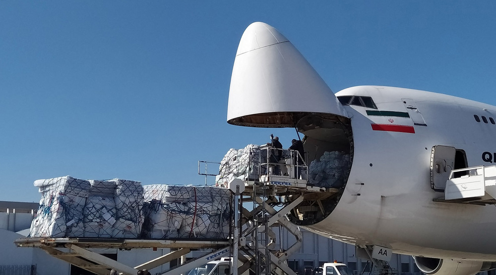 Iran delivers sixth batch of humanitarian aid to quake-hit Syria