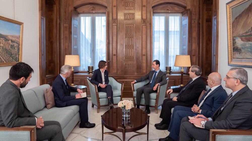 Assad: Damascus determined to deliver aid to all quake-affected Syrians