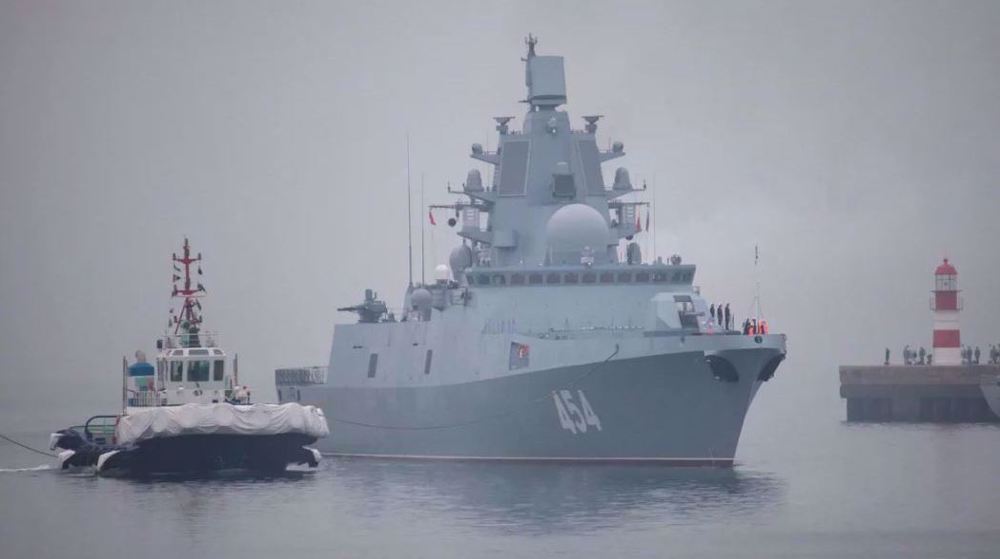La frégate russe Amiral Gorchkov arrive en Afrique du Sud