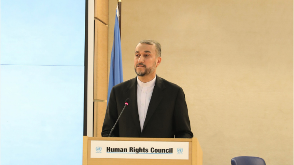 "Le CDH, devenu un instrument politique des USA et alliés", (Amir-Abdollahian)