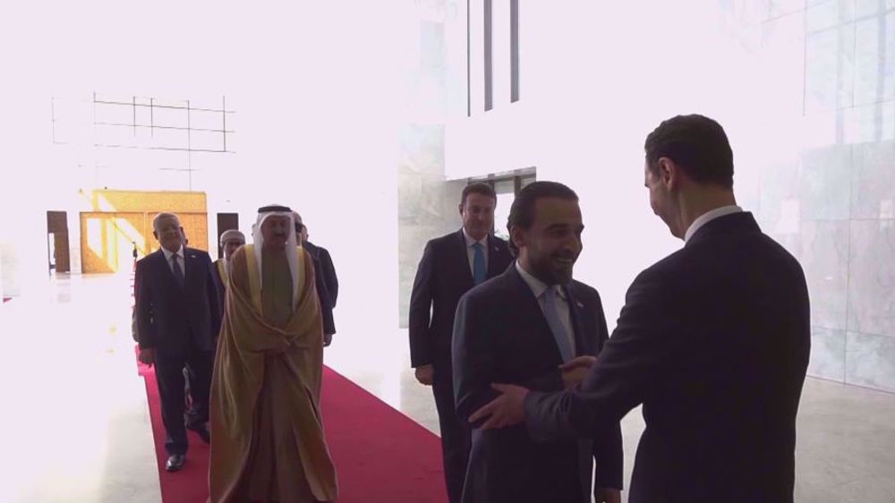 Les présidents des parlements arabes affluent à Damas