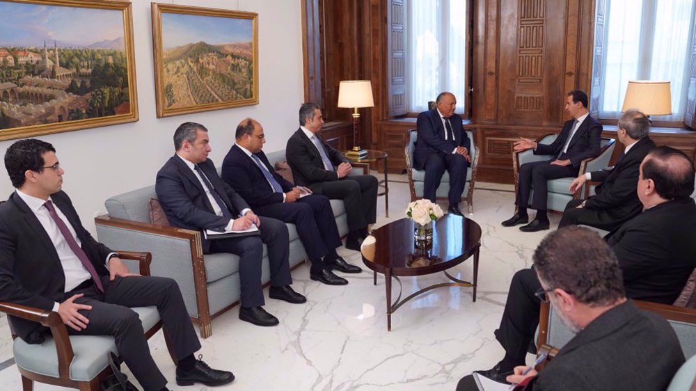 Ministre égyptien des AE à Damas, après plus d’une décennie