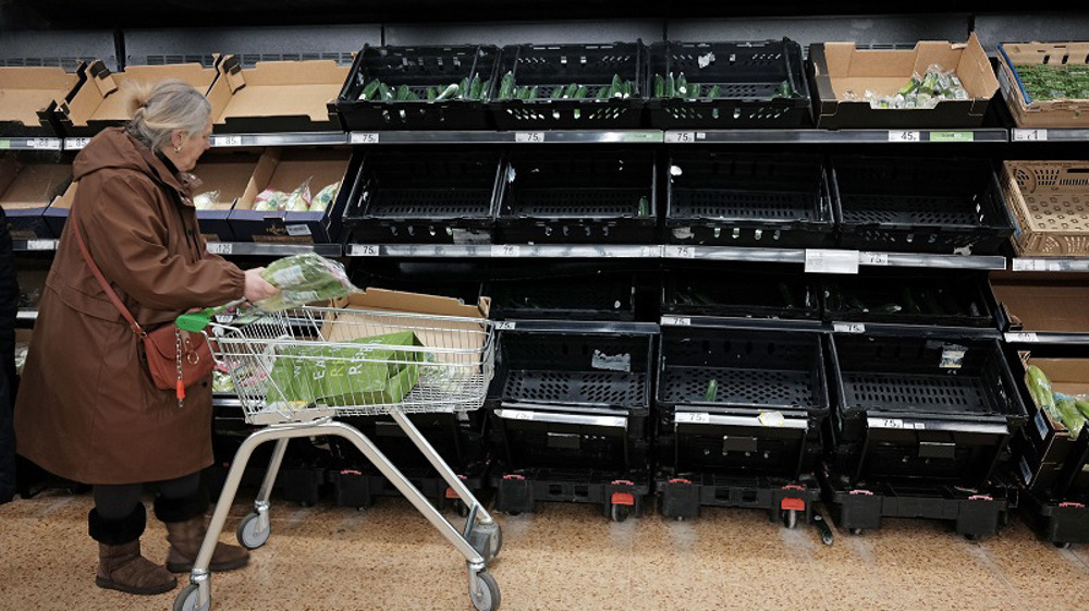 Fruit and vegetables rationed in UK