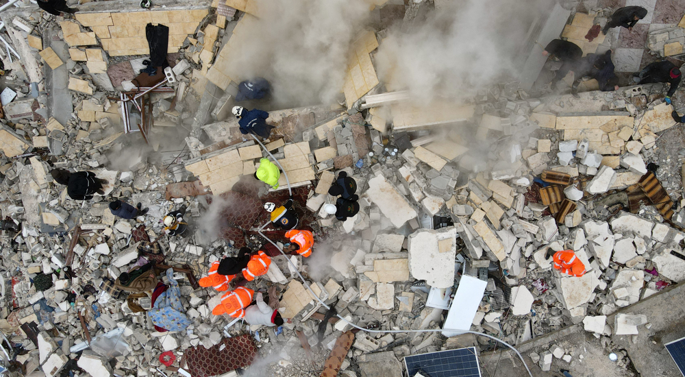 Iran president, FM condole with Turkey, Syria over devastating quake, offer help