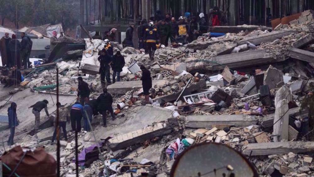 Syrian Red Crescent: Western sanctions hampering earthquake relief work 