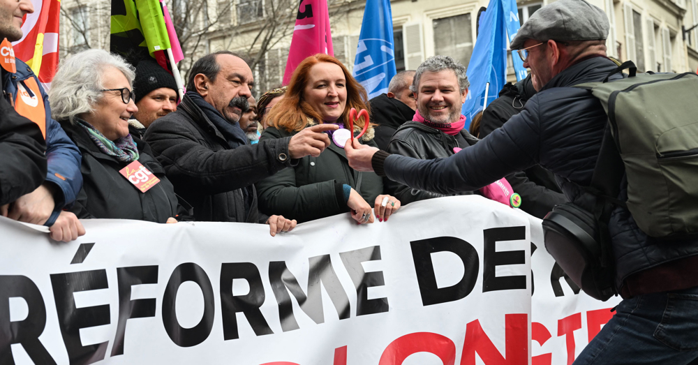 Nationwide rally hits France as Macron insists on pension plans