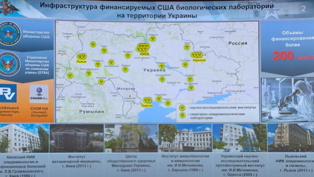 China asks US to disclose information about all its Ukraine biolabs