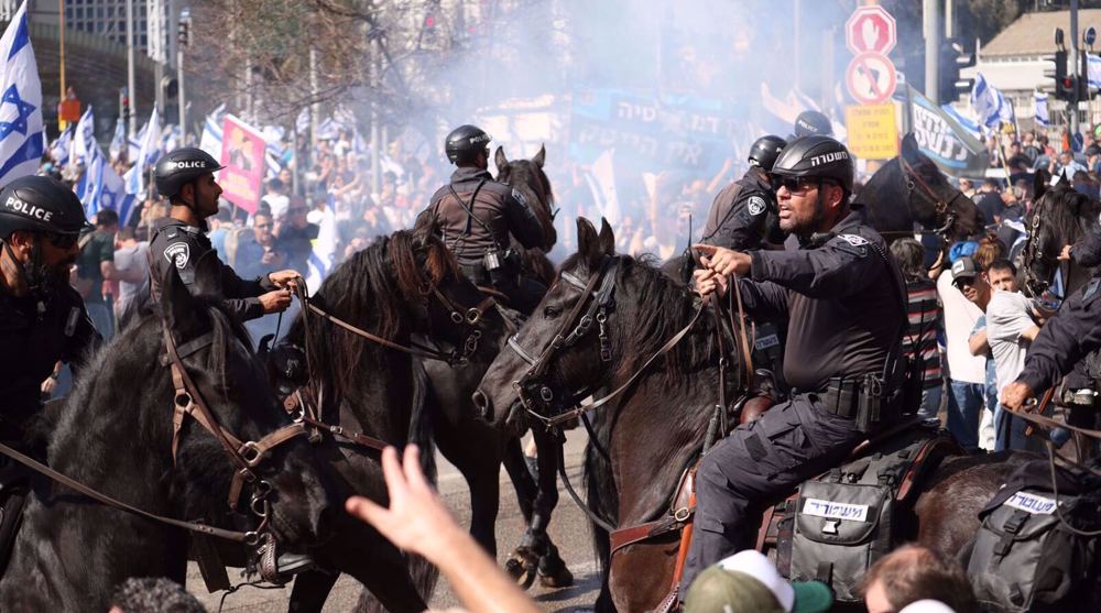 Thousands take part in 'Day of Paralysis' protests in Israel