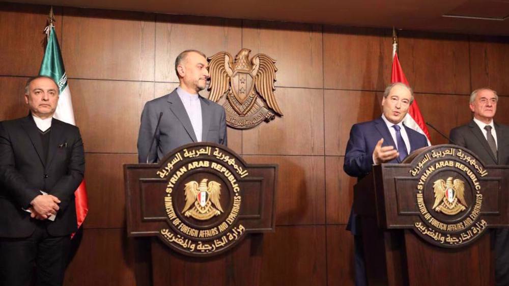 Iran, Syria FMs discuss relations, key regional, global issues