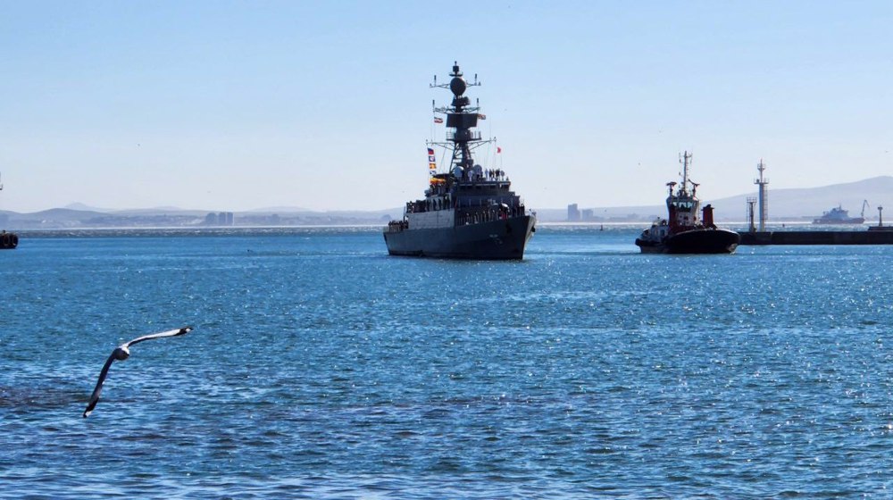 Iran naval flotilla docks at Port of Cape Town in South Africa