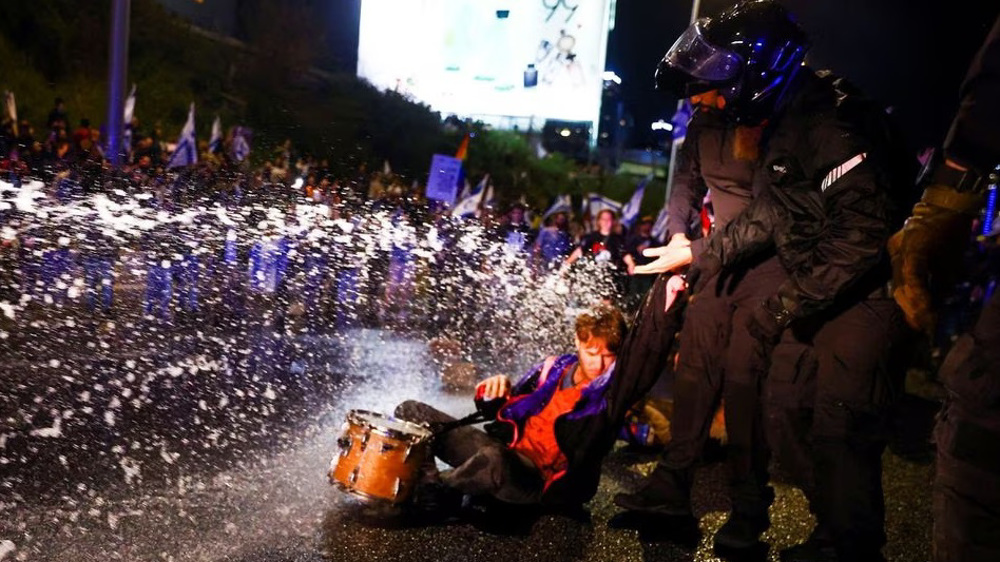 Protesters rail at Israeli PM’s ‘judicial reforms’ for 13th week despite suspension