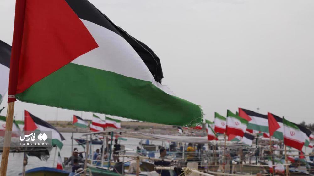 IRGC holds naval parades in solidarity with oppressed Palestinians
