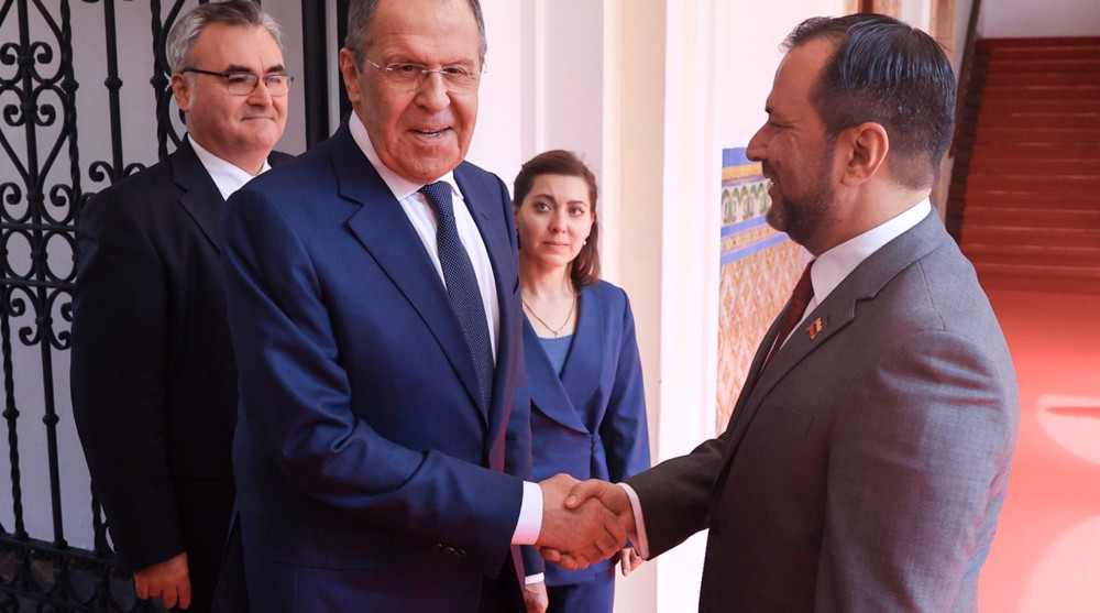 Russian FM urges nations to unite against US-led sanctions ‘blackmail’