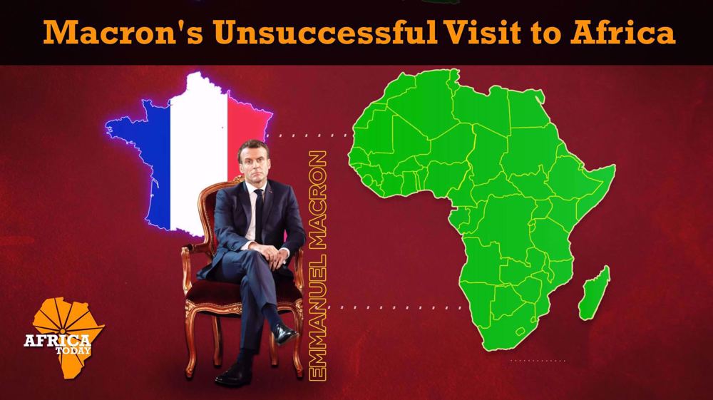 Macron's visit to Africa
