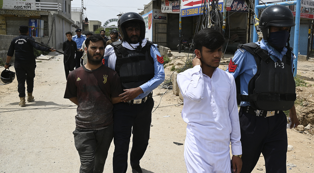 Pakistani military deployed to cities, arrests Khan's party leaders