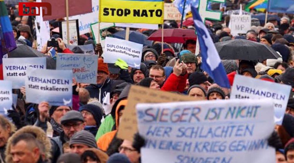 Allemagne: manifestation anti-guerre à Hanovre