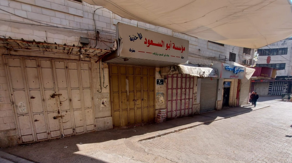 Nablus-Sutdown-Khader Adnan