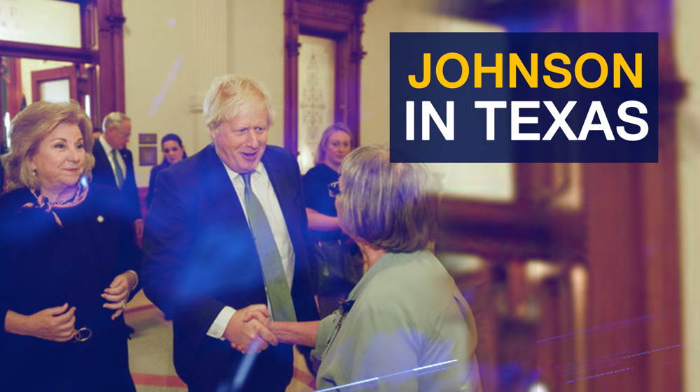 Johnson in Texas