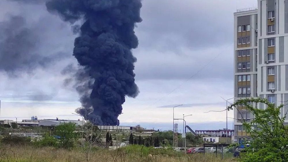 Drone attack damages oil pipeline, Russia blames Ukraine 