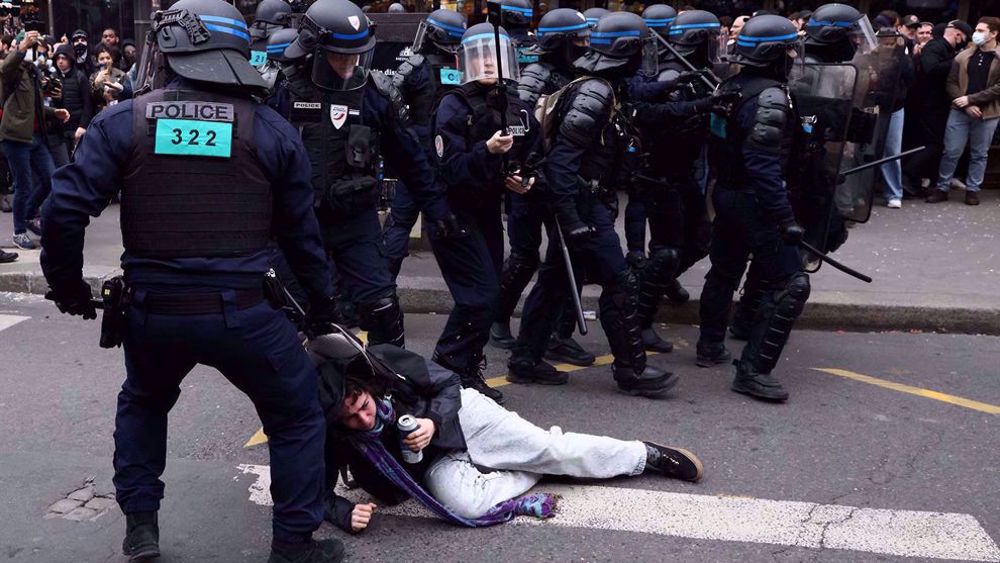 France : 80 % des manifestants interpellés sans motif 