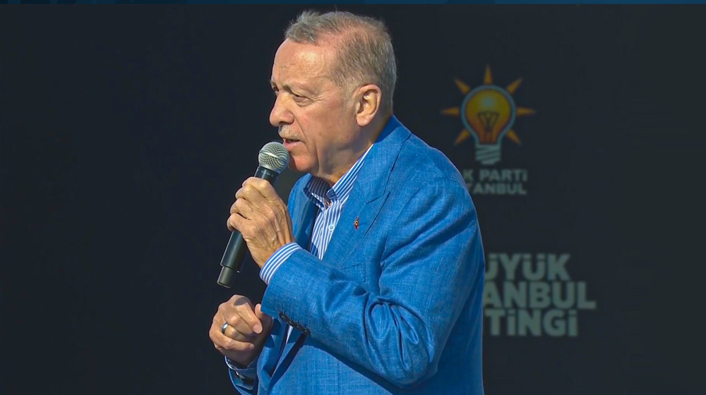 Erdogan holds show-of-force rally in final elections stretch