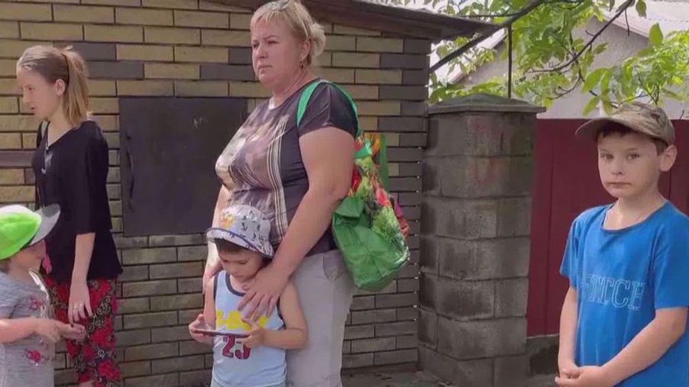 Les habitants de Donetsk réagissent à la contre-offensive