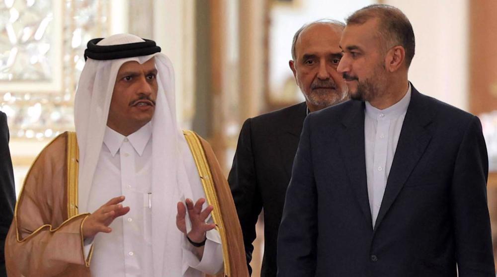 Iranian foreign minister in Doha for talks with high-ranking Qatari officials 