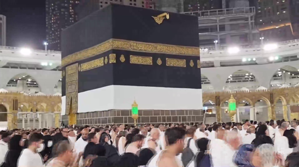 Pilgrims ready for Hajj rituals