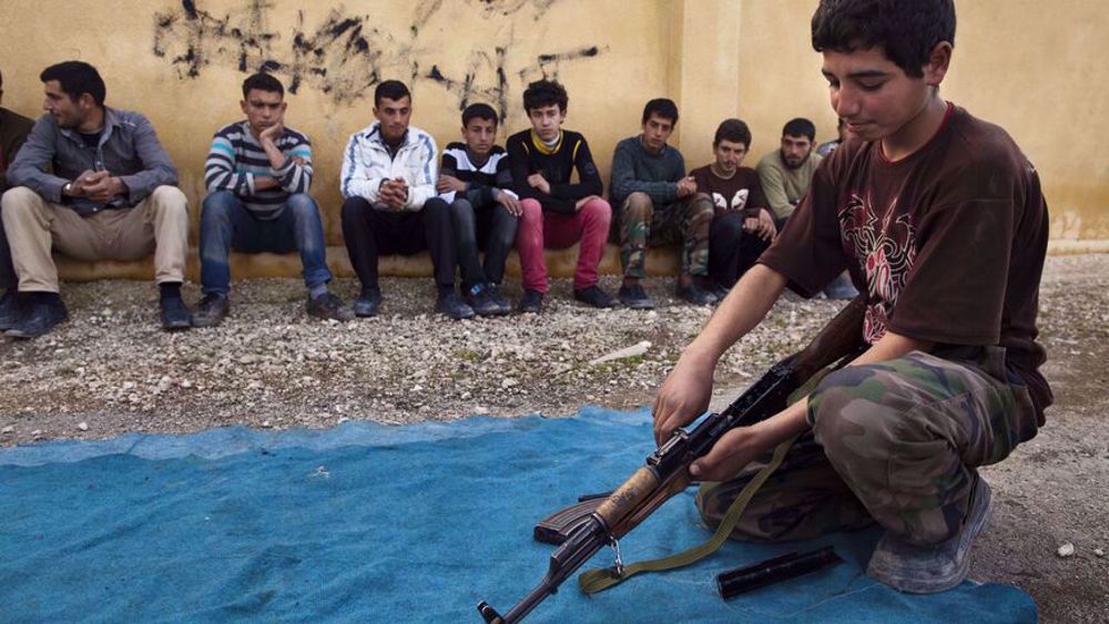 UN: Recruitment of children by US-backed militants in Syria on the rise