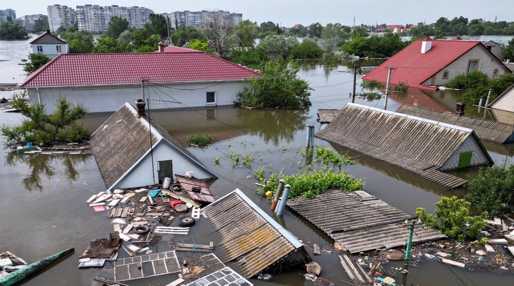 Russia tells UN court Ukraine shelled Kherson dam