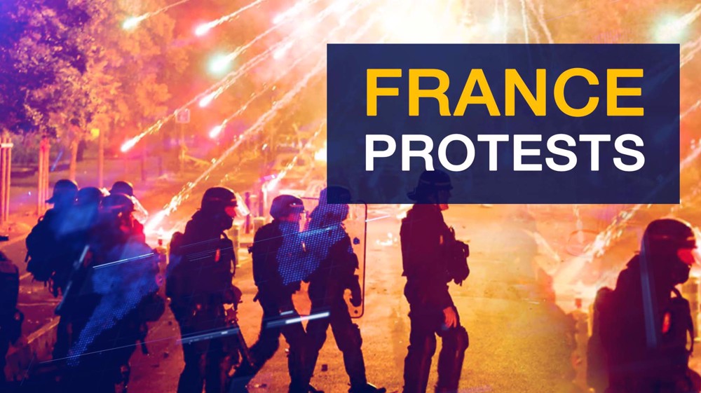 France is burning