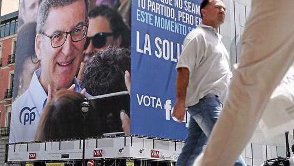Législatives en Espagne: la droite favorite et l’extrême droite en embuscade