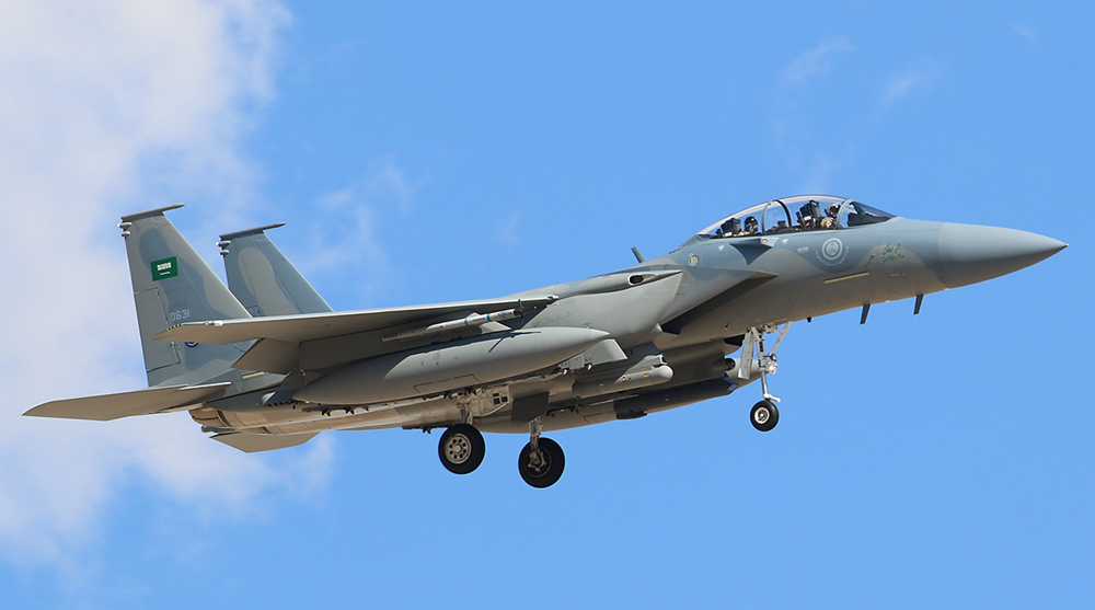 Saudi warplane crashes, killing all those on board