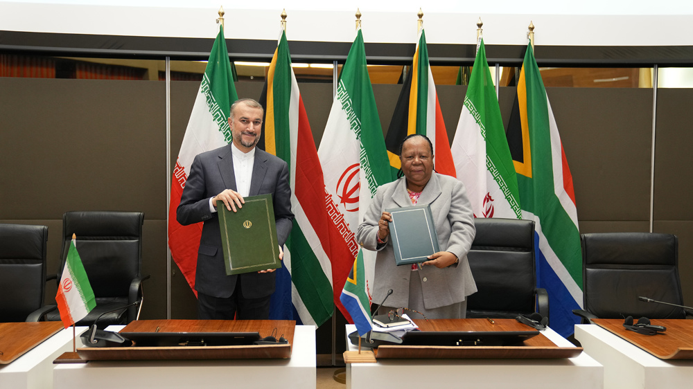 Iran-Afrique du Sud: accord de coopération signé