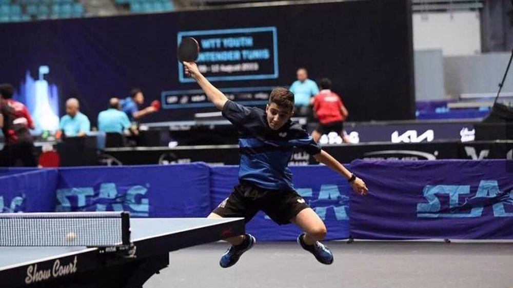 Double gold delight for Iranian table tennis players at WTT event in Tunis 