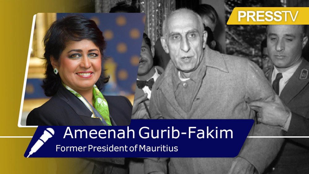 Exclusive: World still remembers 1953 Iran coup, says ex-Mauritius president