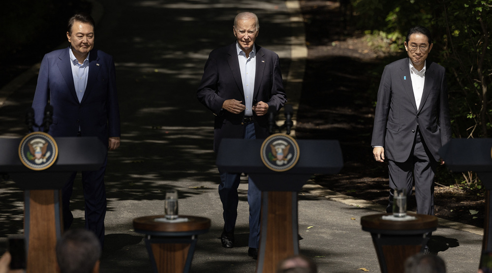 US, South Korea, Japan Camp David deal faces pushback