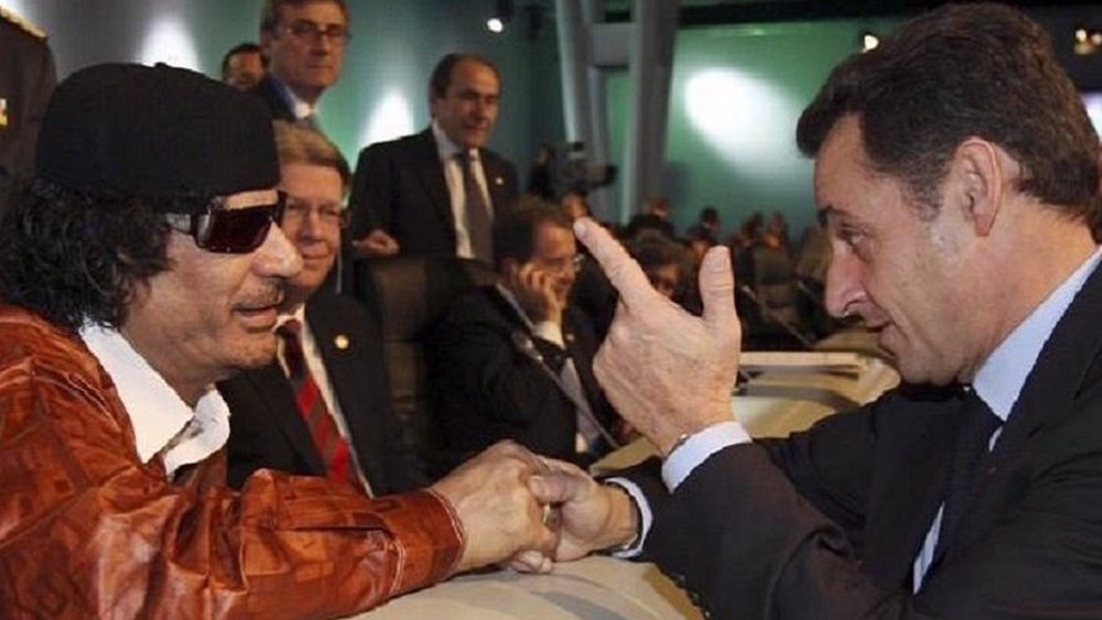 Sarkozi to face trial for receiving funds from Libya's Gaddafi 