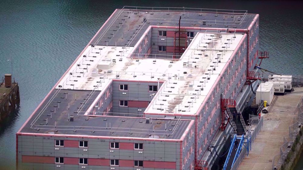 Charity slams UK’s plan to return refugees to Bibby Stockholm barge