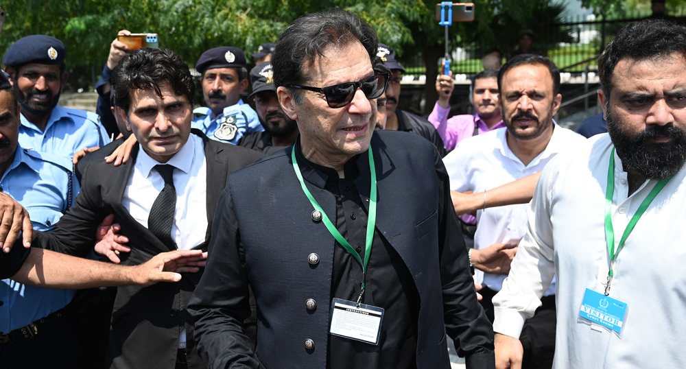 Pakistan's Imran Khan arrested after three-year prison sentence