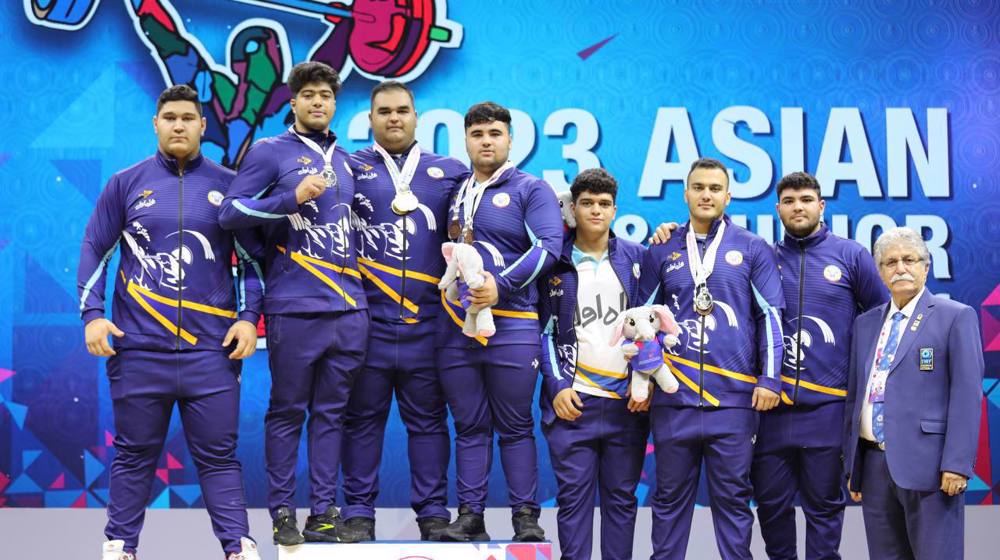 Iran weightlifters finish second in Asian Youth & Junior Championships