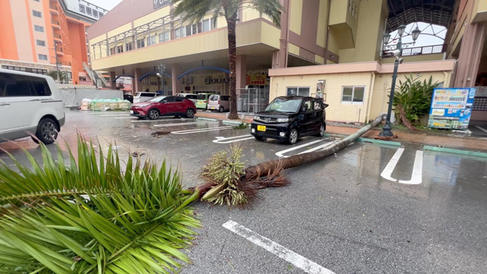 Japan's Okinawa islands brace for return of Typhoon Khanun