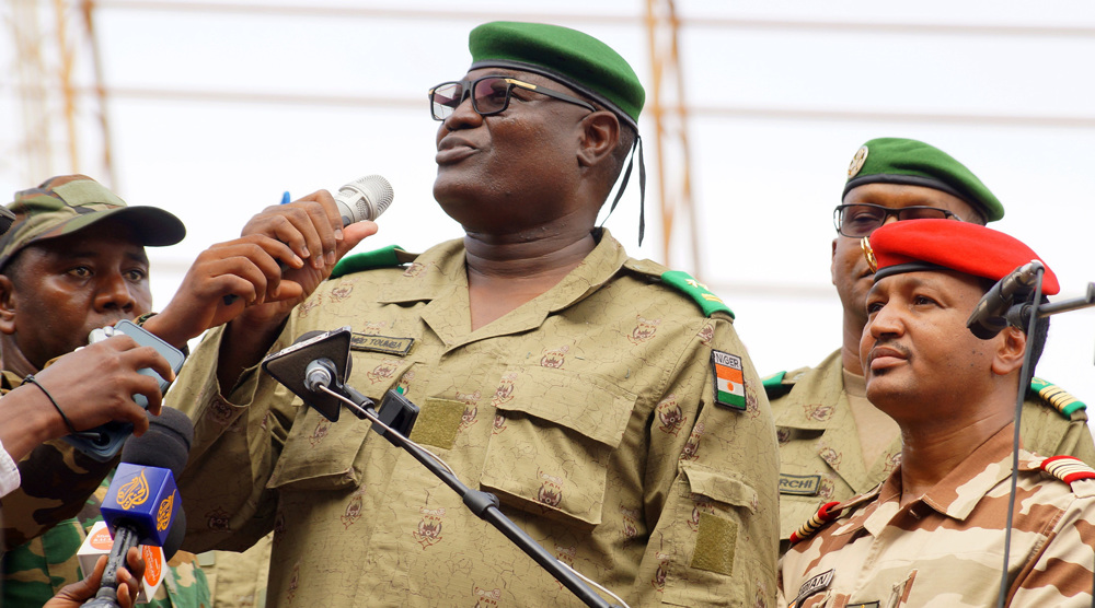 Niger coup leaders close country's airspace citing threat of military intervention 