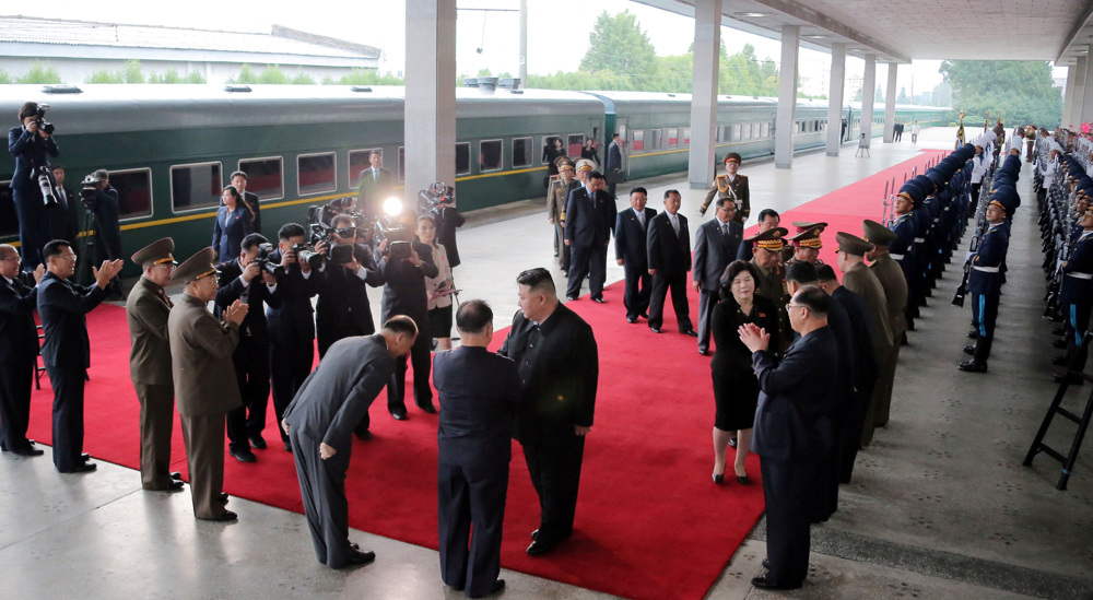 North Korean leader arrives in Russia for talks with Putin  