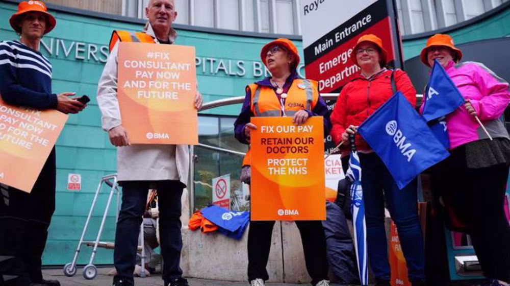 UK doctors go on strike as ministers consider tougher rules