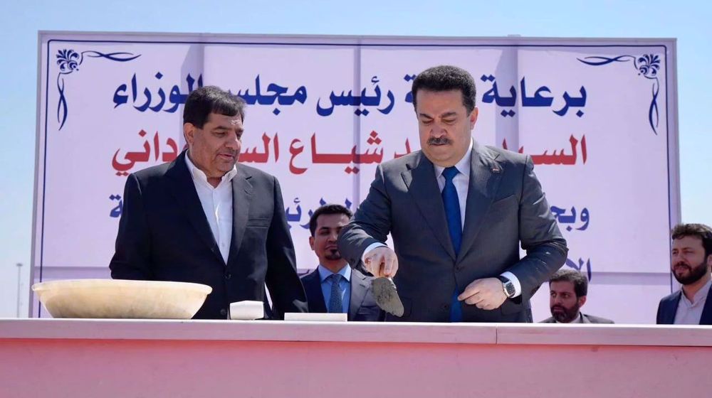 Iran, Iraq break ground on construction of cross-border railway  