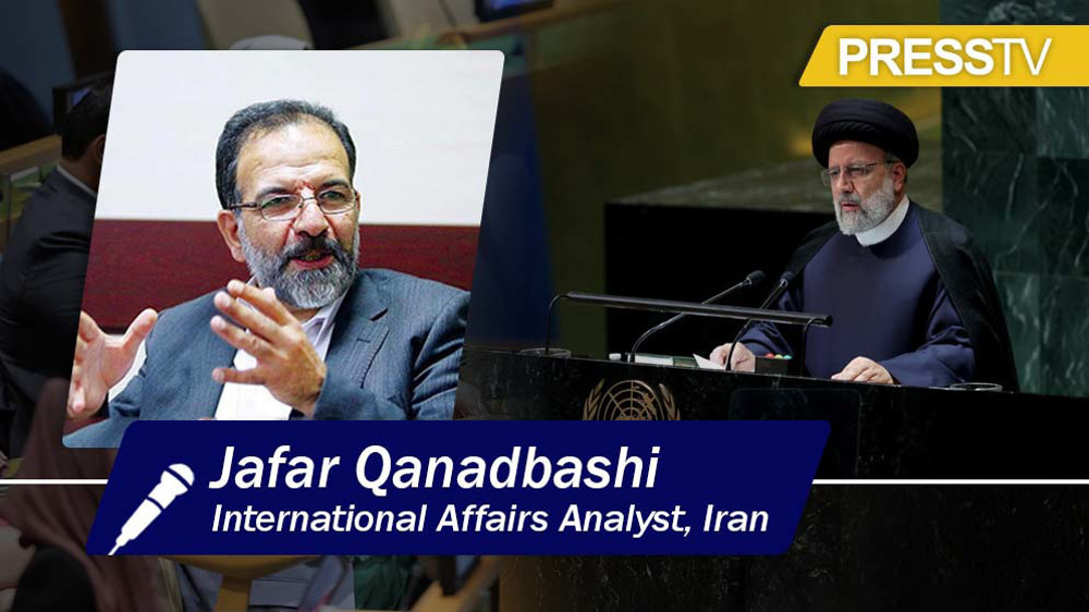 Raeisi’s UNGA speech did good job of unmasking West’s hypocrisy: Analyst